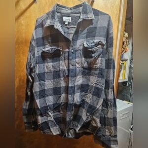 Mens Sanoma Goods For Life Large Casual Button Down Shirt